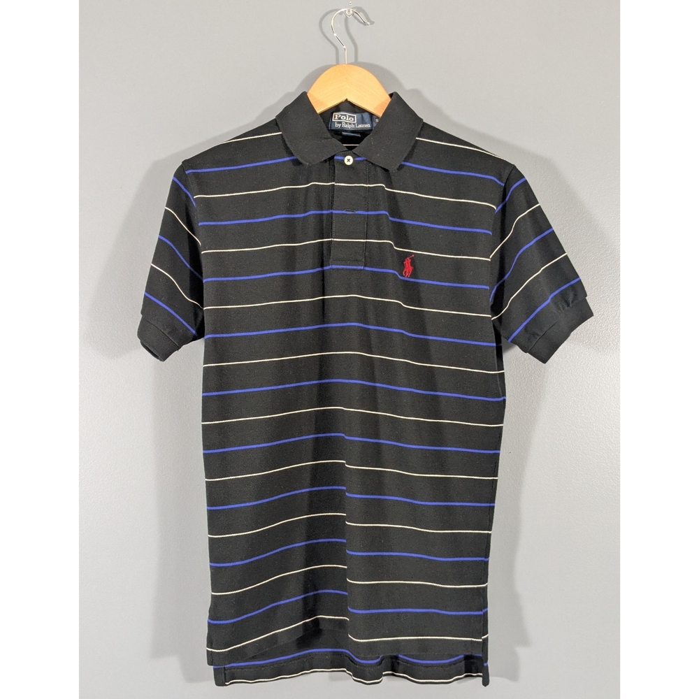 Polo by Ralph Lauren Black Striped Men's Shirt